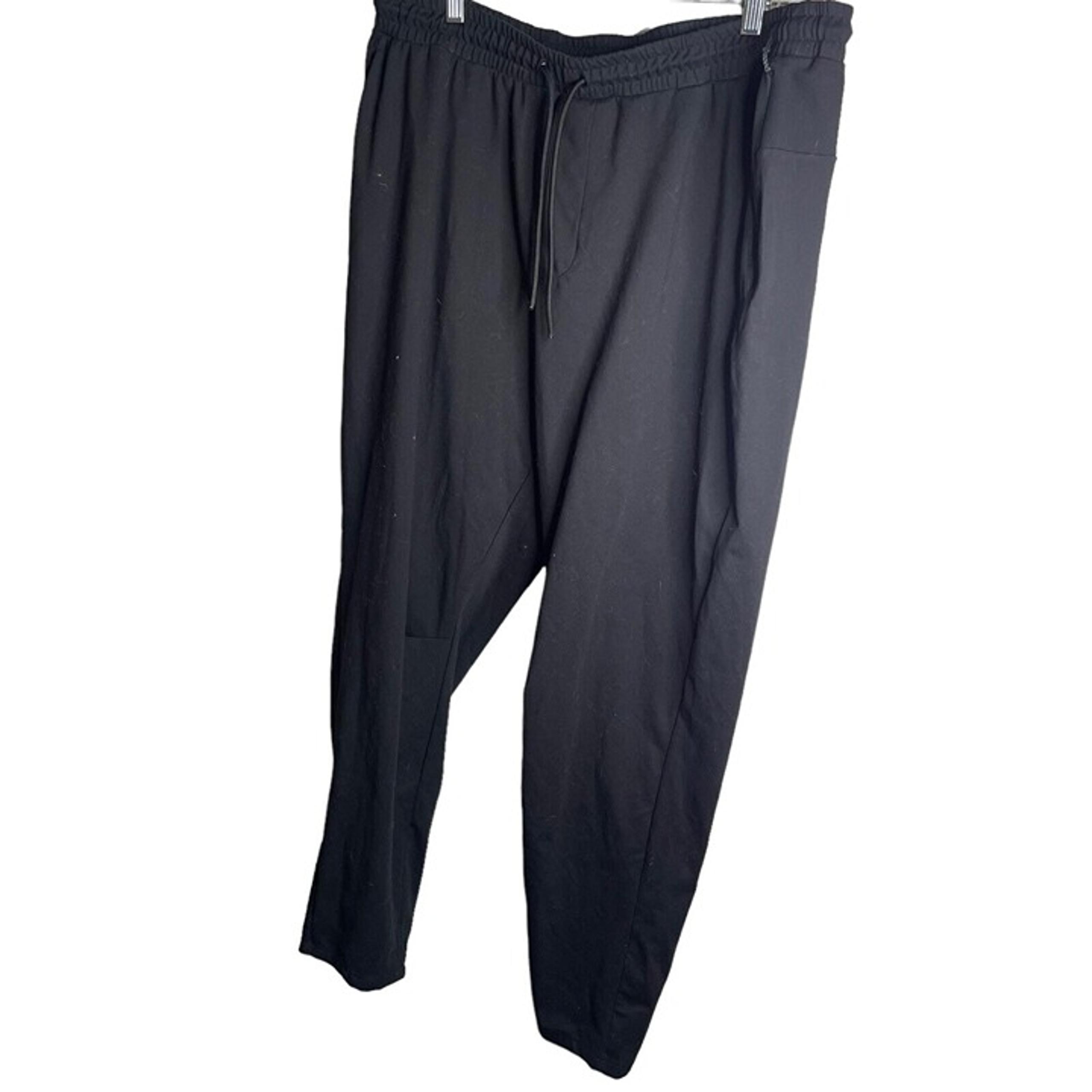 Old Navy Sweatpants Jogger Mens XXL 2XL Powersoft Cozy Fleece Casual Black