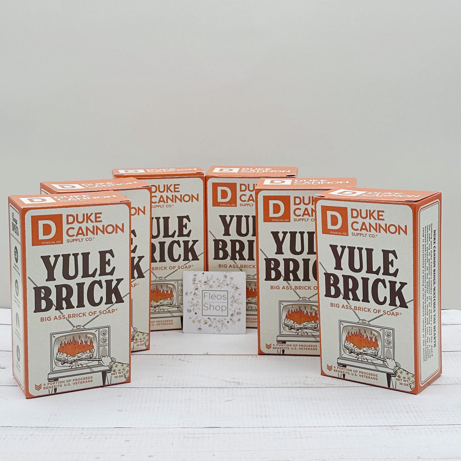 Duke Cannon Yule Brick Soap 6-pack