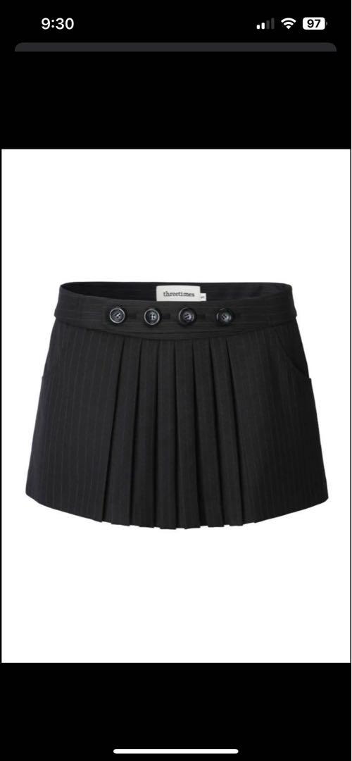 threetimes Uniform skirt S