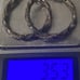 Vintage Sterling Silver Earrings, Nice Design, Quality, Jewelry, 0974, Accessory