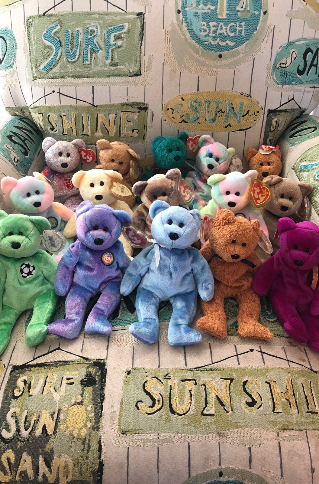 Lot of 15 Beanie Babies