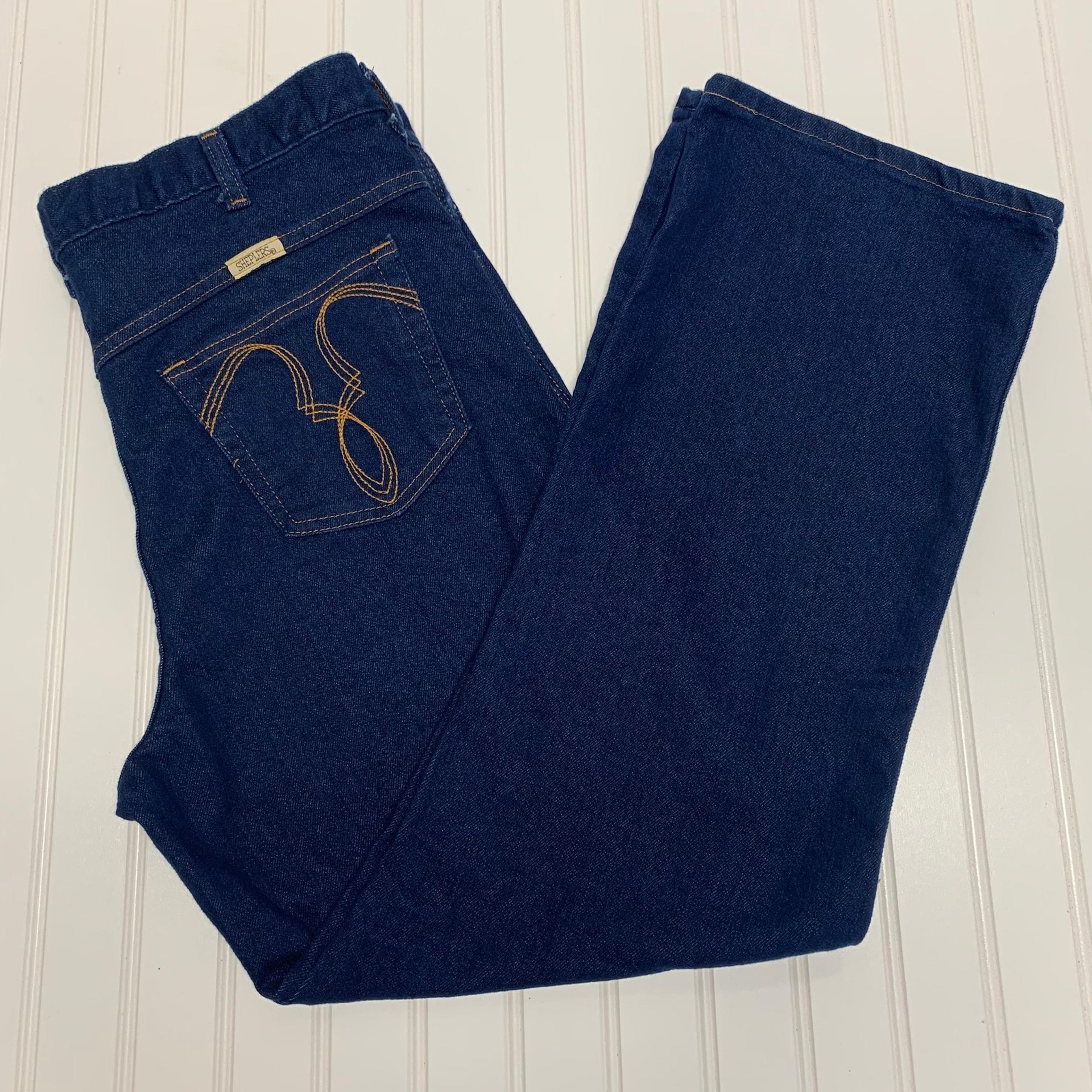 Sheplers Dark Wash Vintage Jeans Sz 38