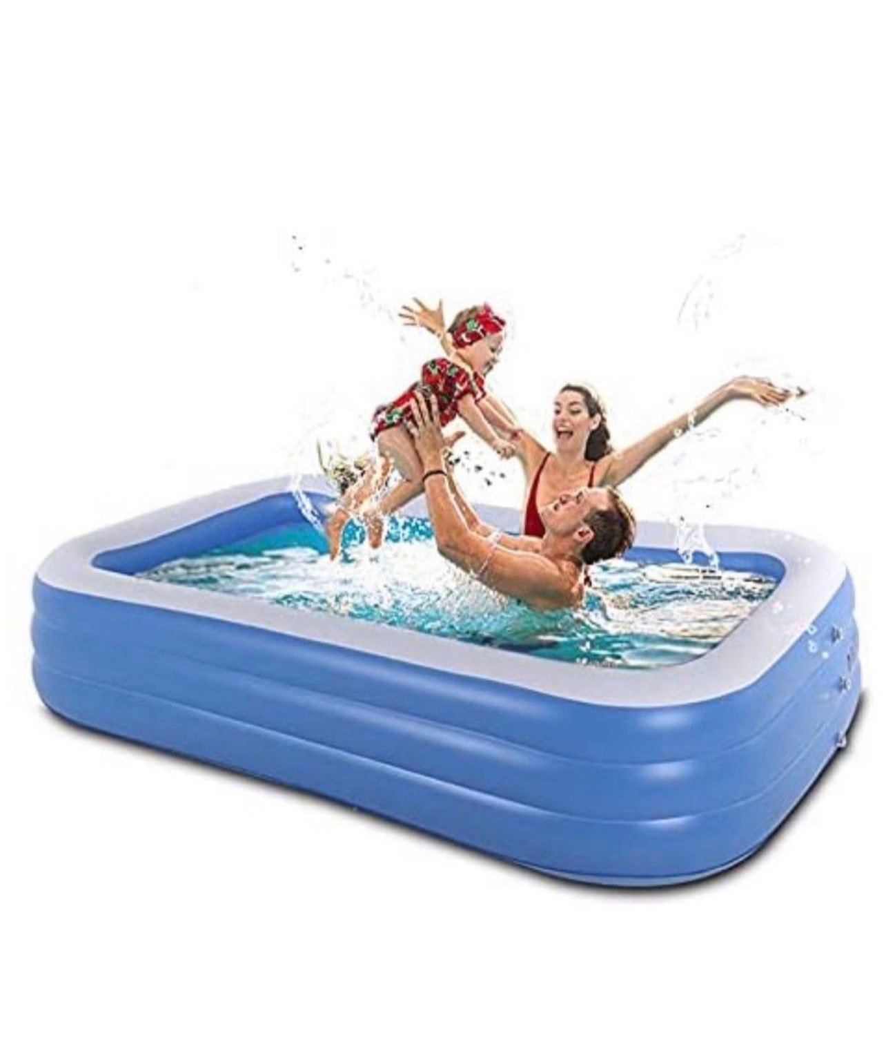 Inflatable swimming pool