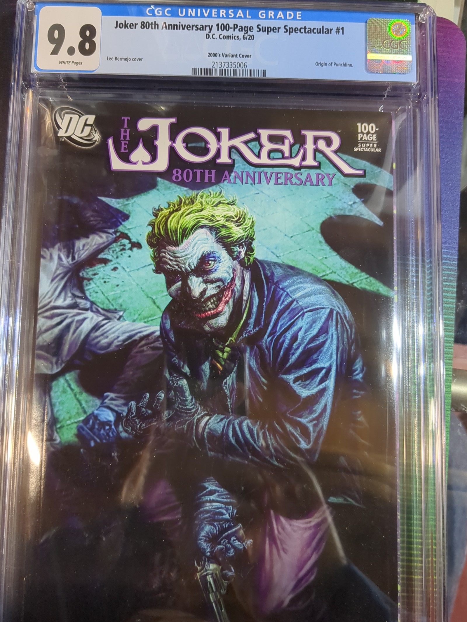 Joker 80th anniversary key