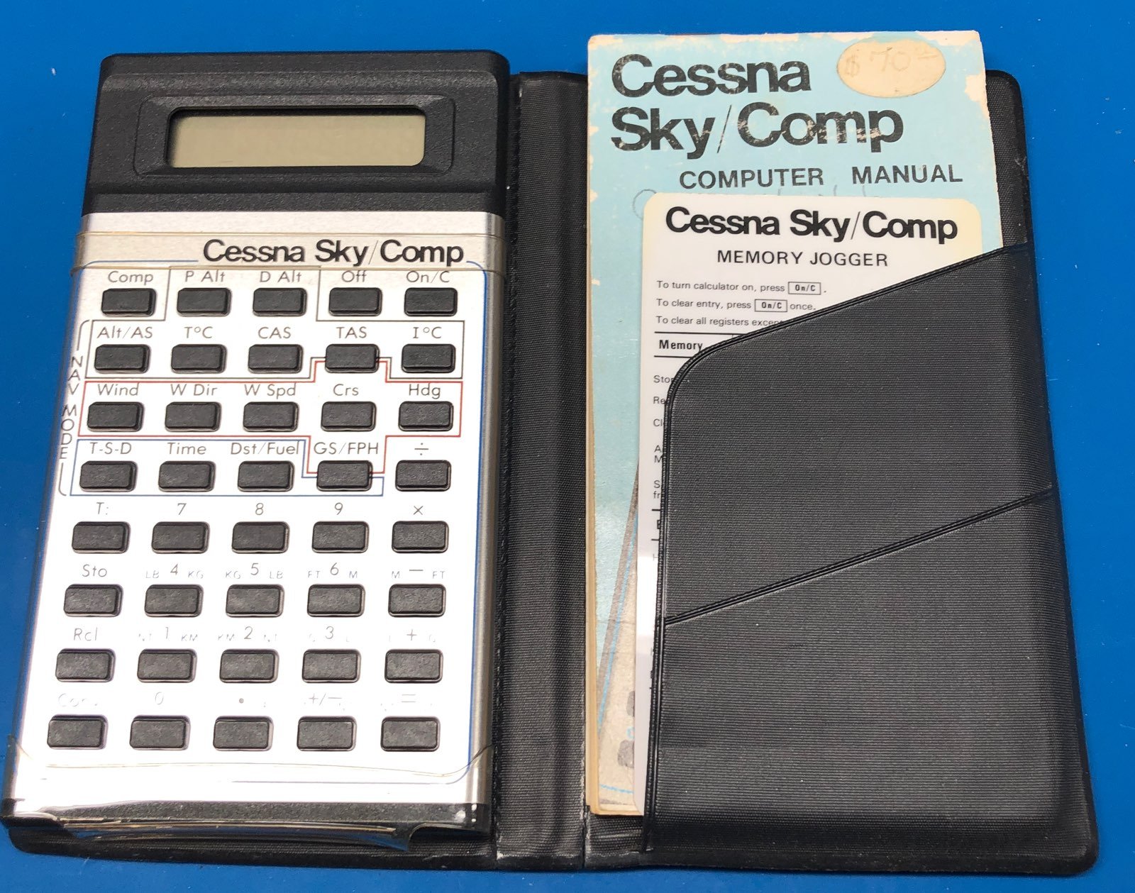 CESSNA SKY COMP Calculator navigation