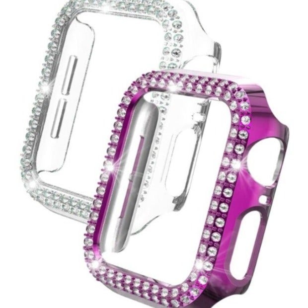 Two-tone crystal diamond case + 3D film