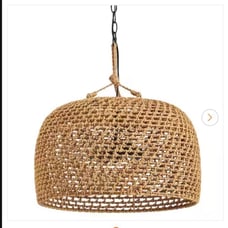 Hampton Bay Summerpoint 120-Watt 2-Light Black Shaded Pendant