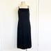 Vince Twist Front Midi Strap Dress Black Size 8