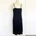 Vince Twist Front Midi Strap Dress Black Size 8