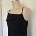 Vince Twist Front Midi Strap Dress Black Size 8