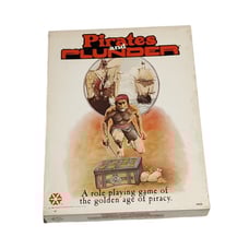 Pirates and Plunder Role Playing Game COMPLETE 1982 Yaquinto