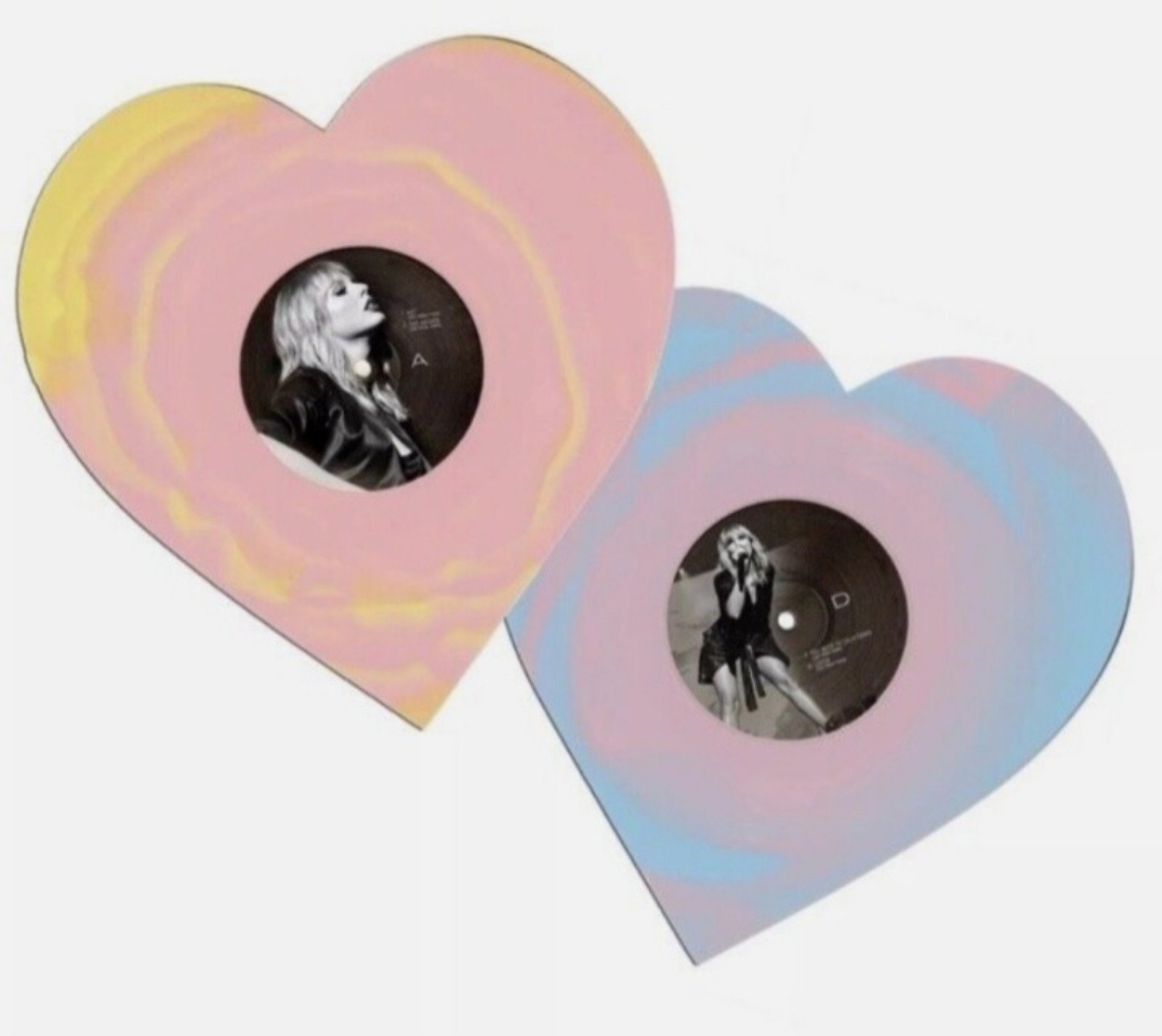 NWT Taylor Swift Lover Live from Paris Heart Shaped Vinyl Limited Edition