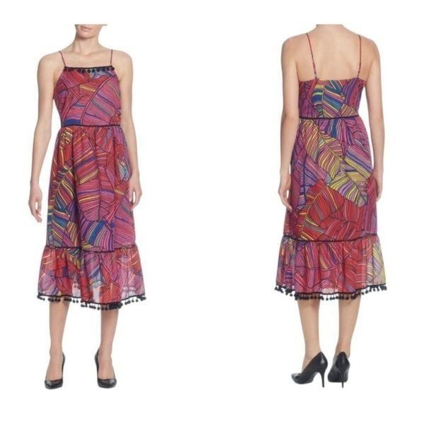 Catherine by Catherine Malandrino Gillie Midi Dress Size XL 138 MSRP