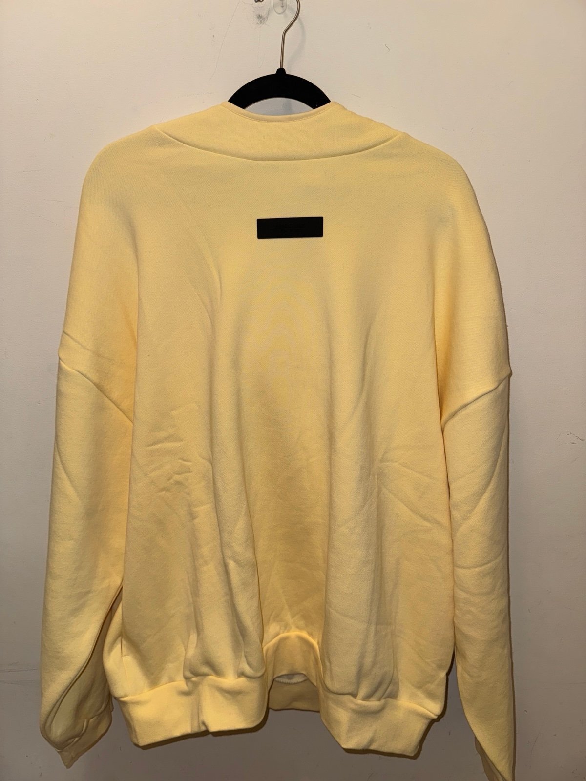 Fear Of God Essential Garden Yellow Hoodie Size Medium
