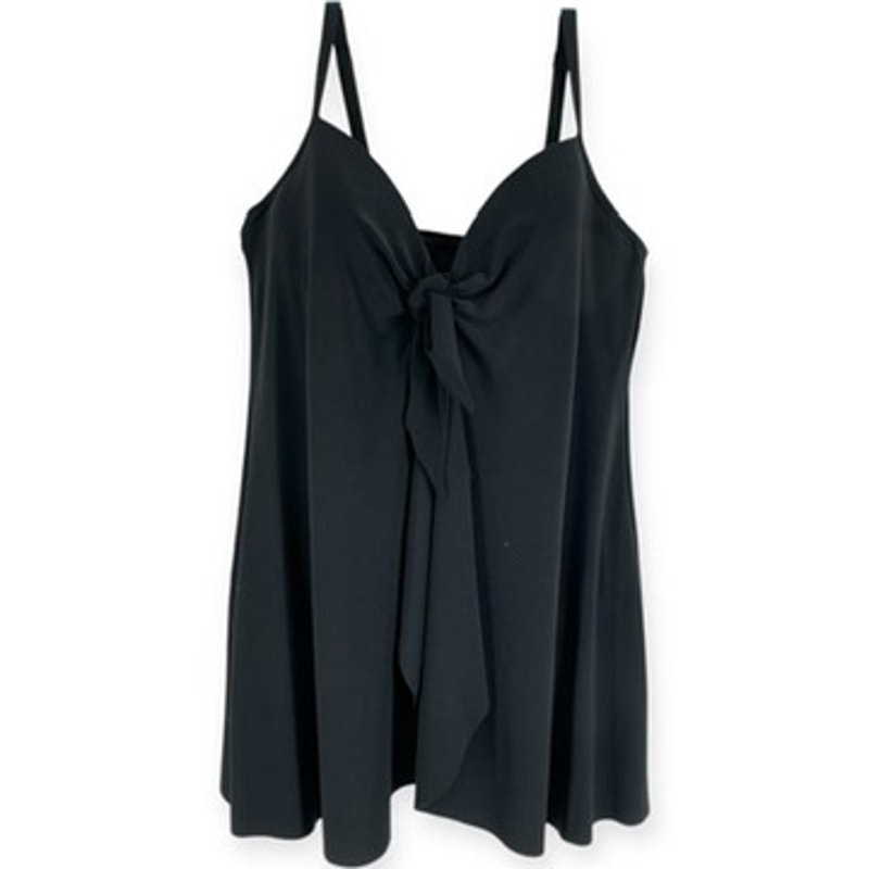 Miraclesuit MARAIS Must Haves Swim Dress Underwire Swimsuit Twist Knot Front 10