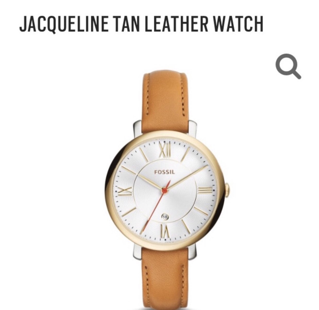 Women’s Jacqueline Fossil Watch