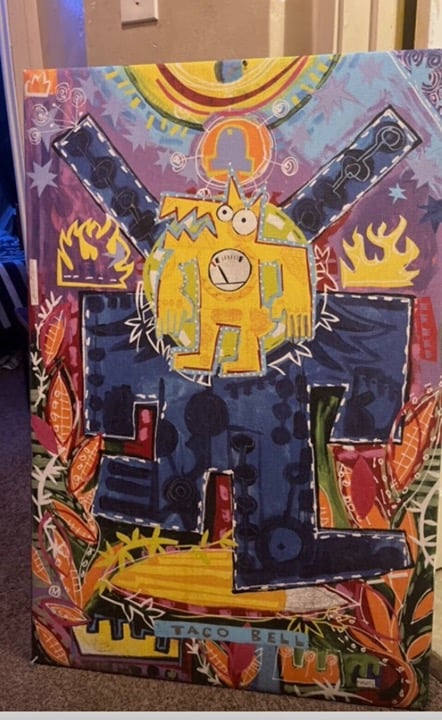 Mark t smith Taco Bell painting