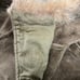 1940s WW2 US Army Vintage Military Pile Field Parka Medium Liner Only Fur Hood