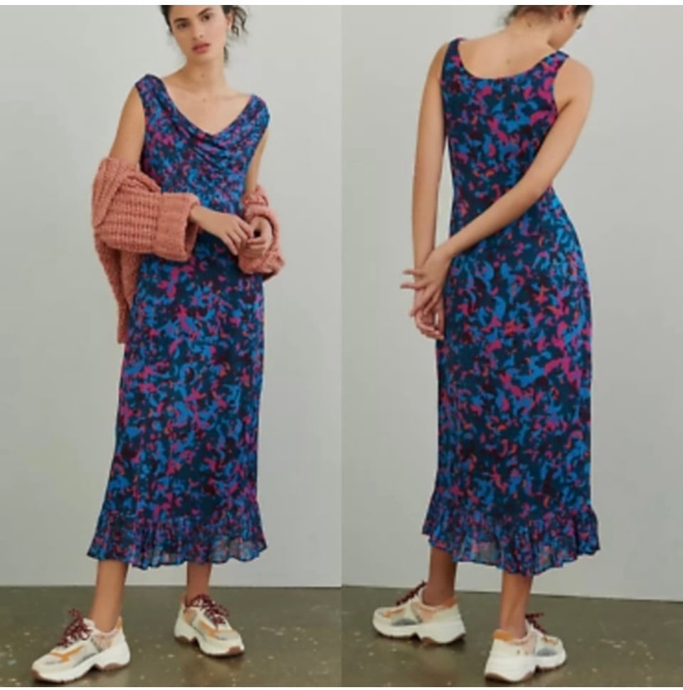 NWT Anthropologie Alisandra Maxi Dress by Conditions Apply Size 8