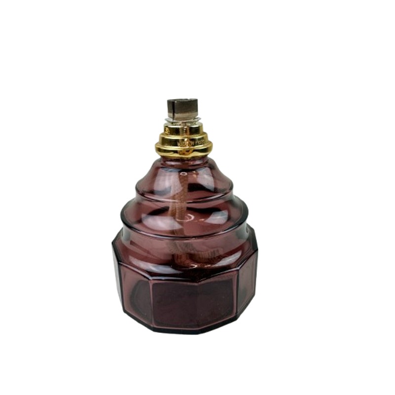 Vintage Lampe Berger Paris Amethyst Ondine Lamp Glass Catalytic Oil Fragrance