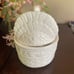 White Ceramic Turkey Shaped Lidded Stuffing Oval Bowl Lillian Vernon 1980s Vint