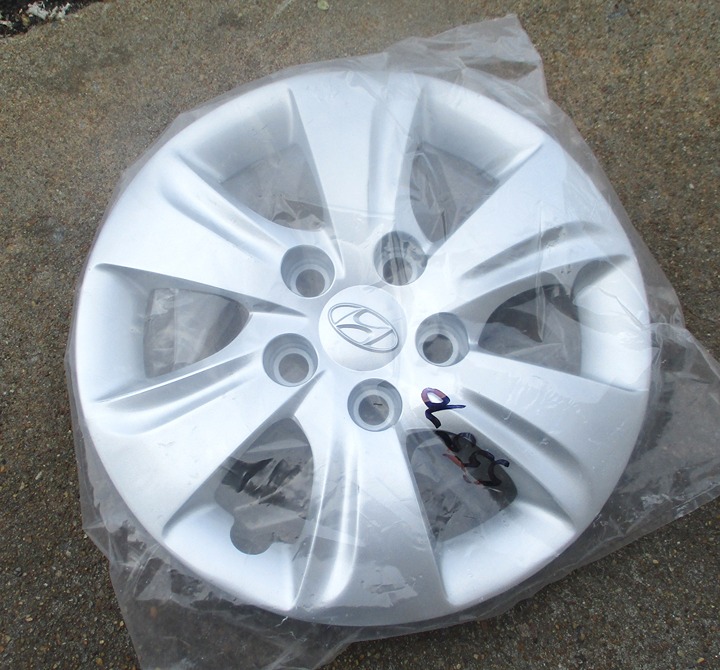 15 2011 12 13 14 15 16 Hyundai Elantra 6 spoke Hubcap Wheel Cover