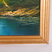 Sun Moon Forest Trees River Water Nature Landscape Original Painting Art Artwork