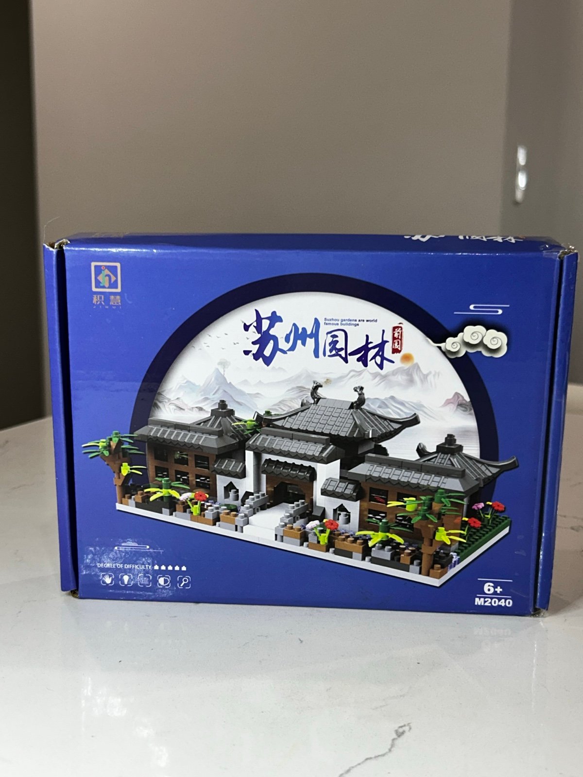 Shantou Chenghai Kuhong Toy Co. Suzhou Garden Building Block Sets M2040