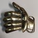 VINTAGE BELT BUCKLE THUMB LTD ED '79 TRUMP 'Make America Great Again' FIGHT