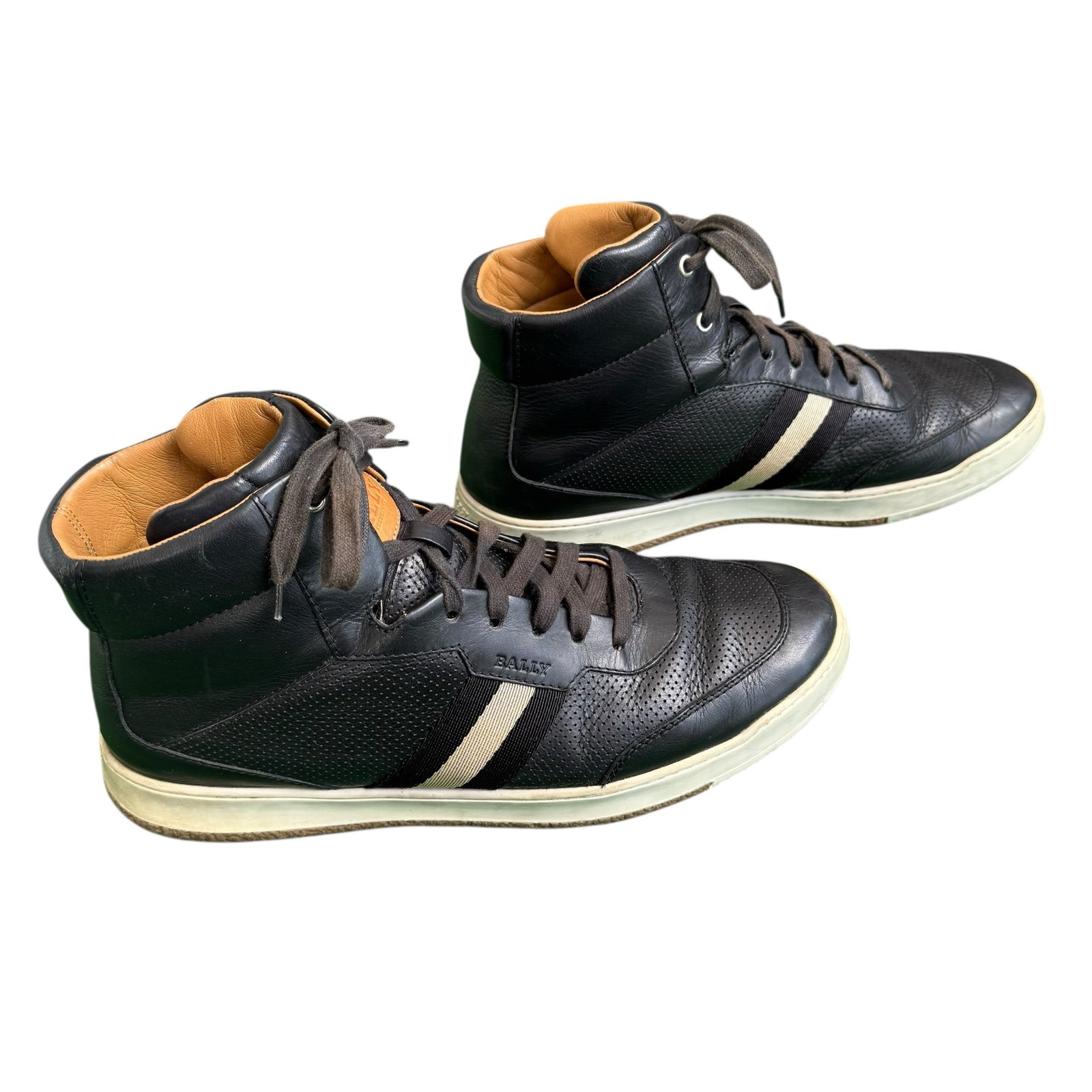 Bally leather sneakers high top men’s size 13