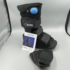 United Ortho USA14113 Short Air Cam Walker Fracture Boot Size Small Black