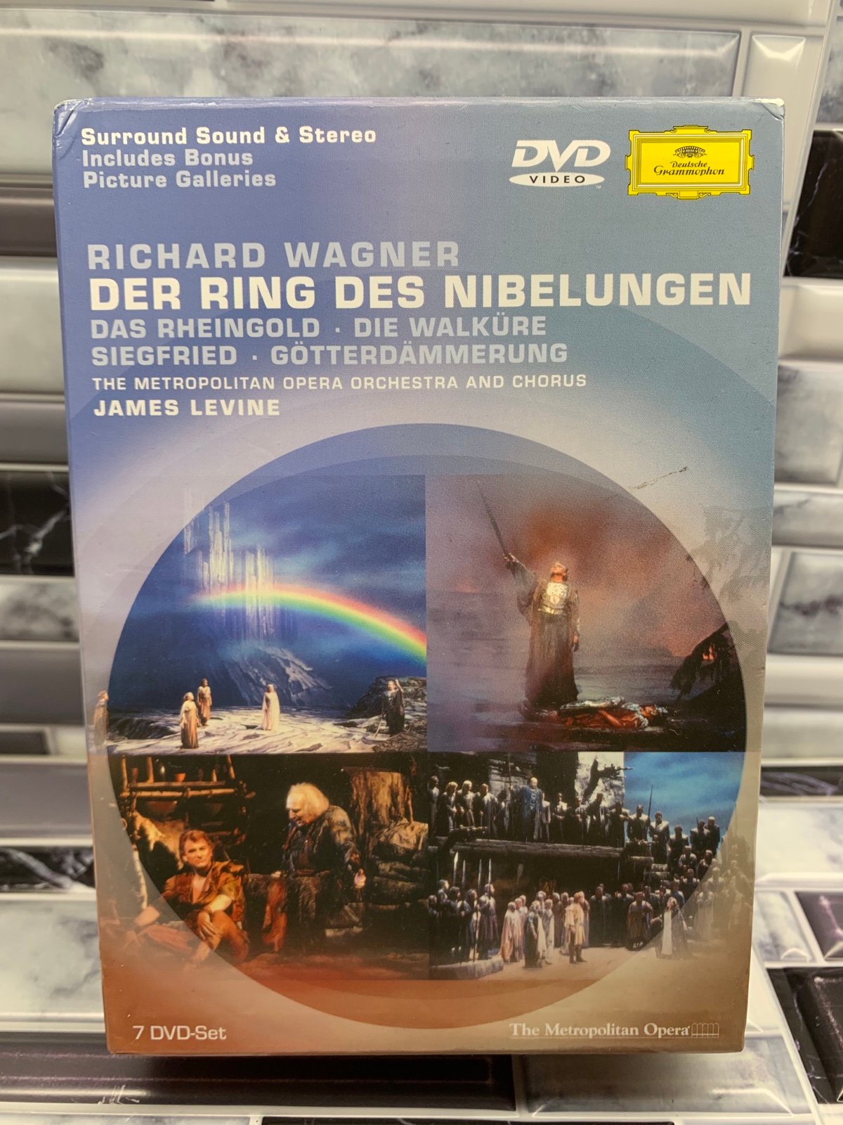 Levine/Metropolitan Opera Orchestra - Der Ring Des Nibelungen (DVD, 2002, 7-Disc
