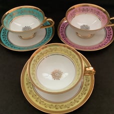 Heinrich Selb Bavaria Porcelain Gold Tea