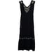 Johnny Was Maxi Dress - Size Small - Black with White Detail