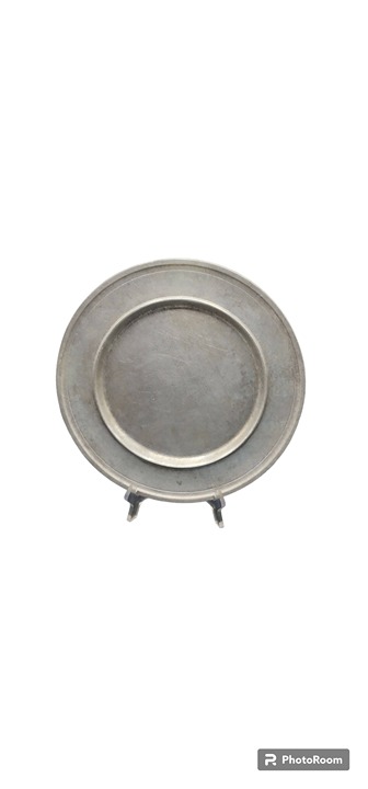 DuraCast Pewter Round Tray / Plate 12.5\ 