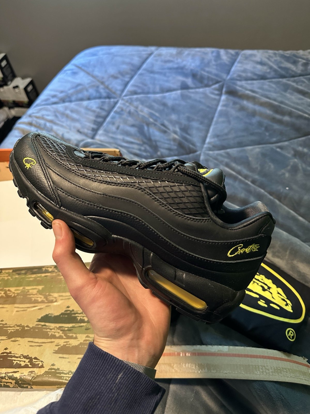 Nike Corteiz Air Max 95 Honey Blacks