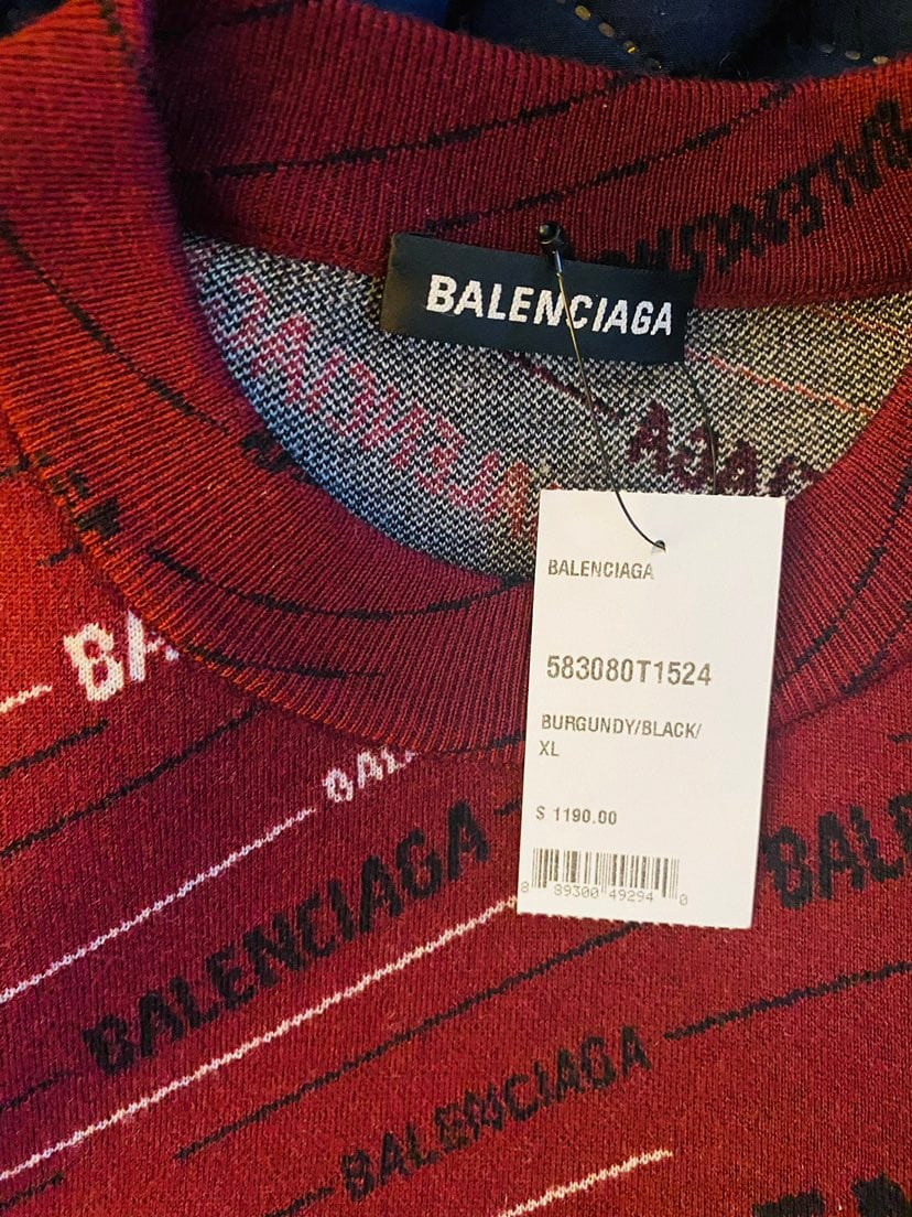 Balenciaga sweater