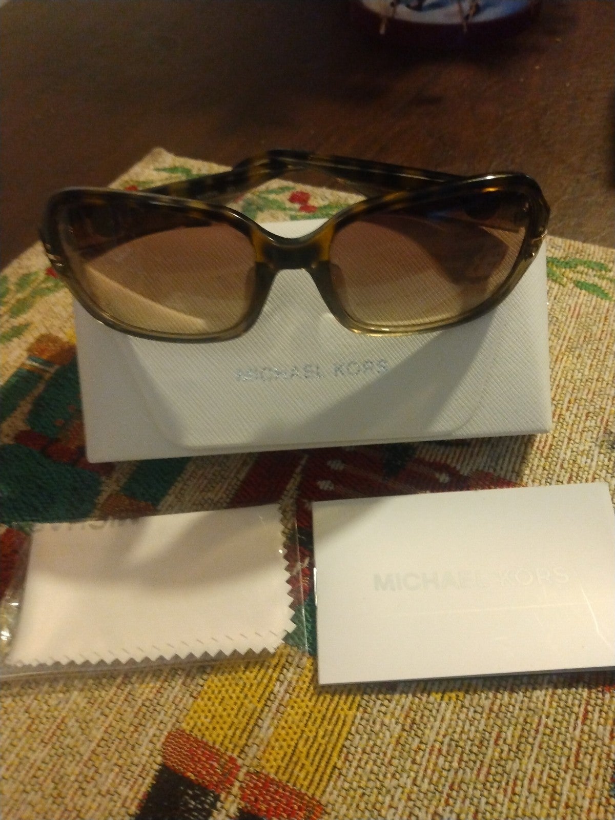 Michael Kors Jessie Mk 2858S Animal Print Cheetah Sunglasses Brown New