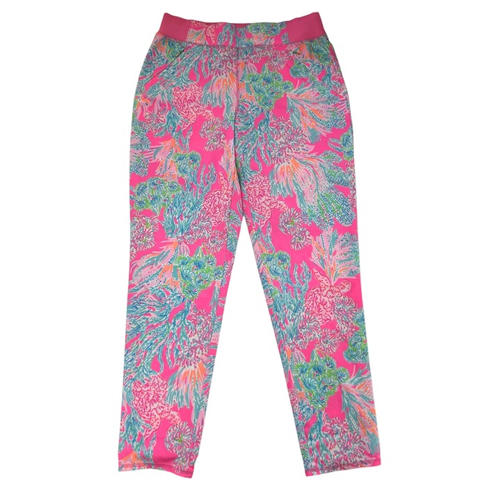 Lilly Pulitzer Luxletic Run Around Pant Pink Size Small