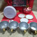 Pottery Barn kids ballerina metal tea set (discontinued)