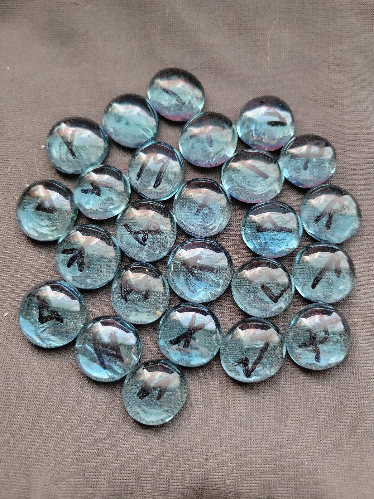Hand made Viking runes