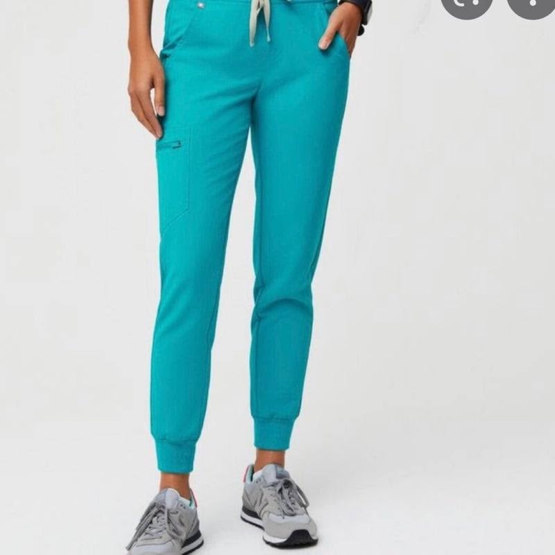 XXS TEAL FIGS ZAMORA JOGGERS BOTTOMS