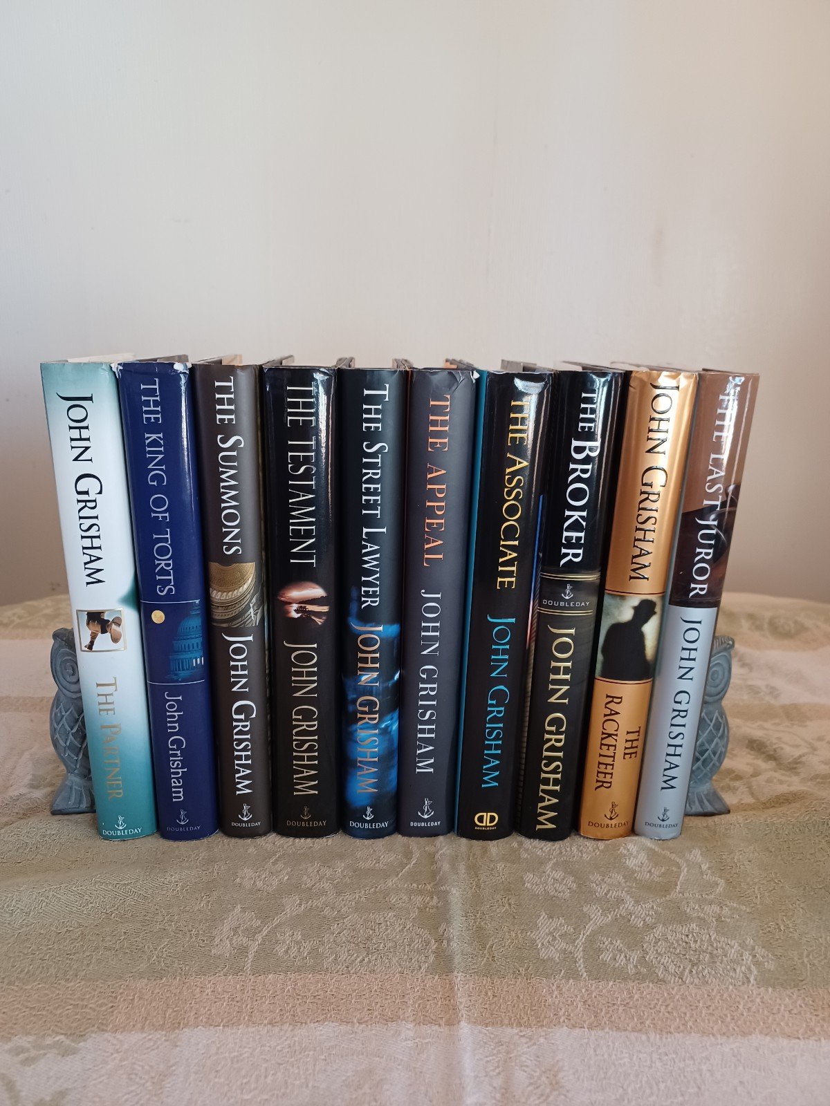 John Grisham 1st Edition Hardcover 10 Book Lot ~ The Partner, Summons, Etc.