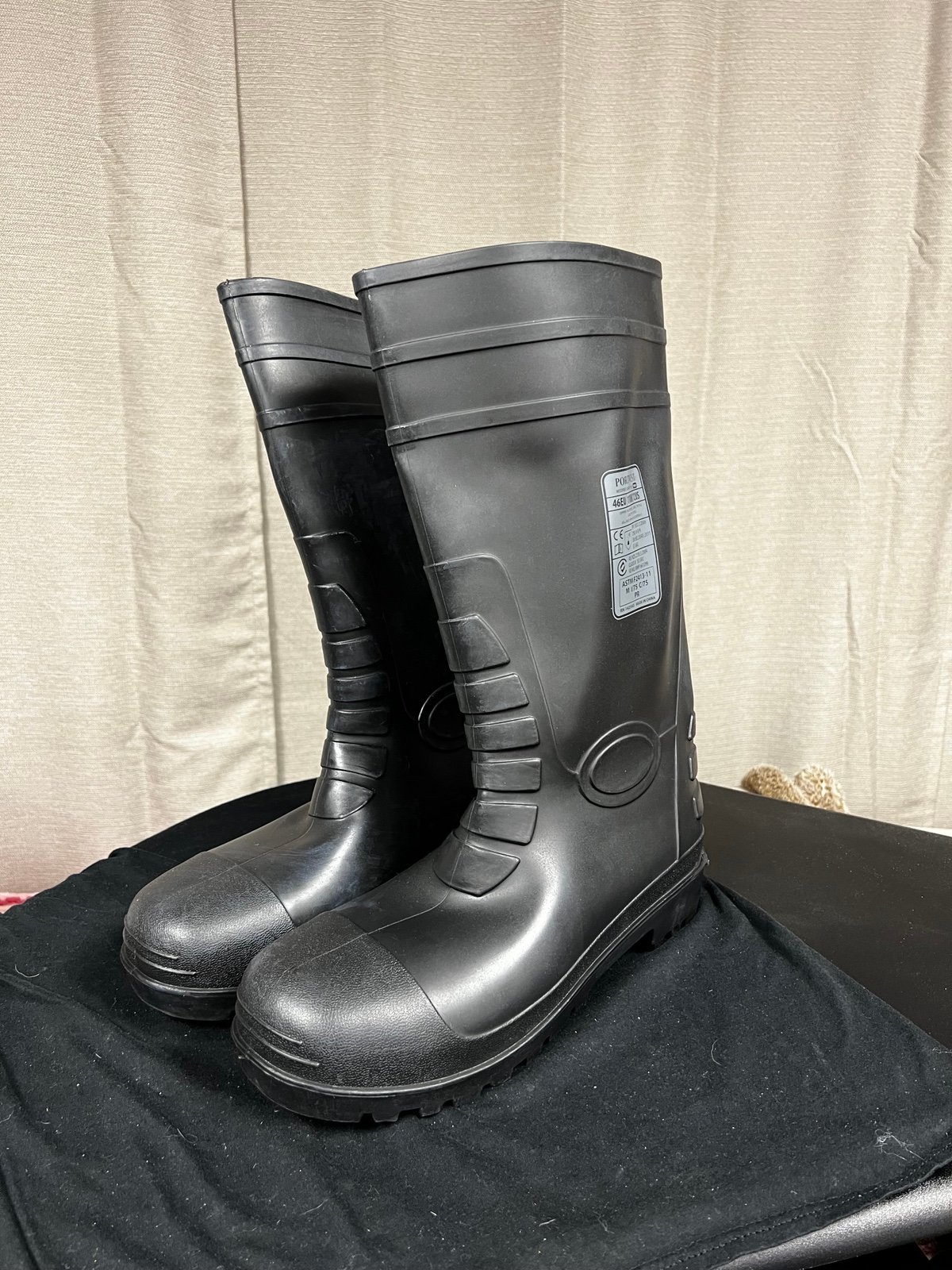 Portwest FW95 steel toe PVC rain boots wellies NWOT men’s size 12