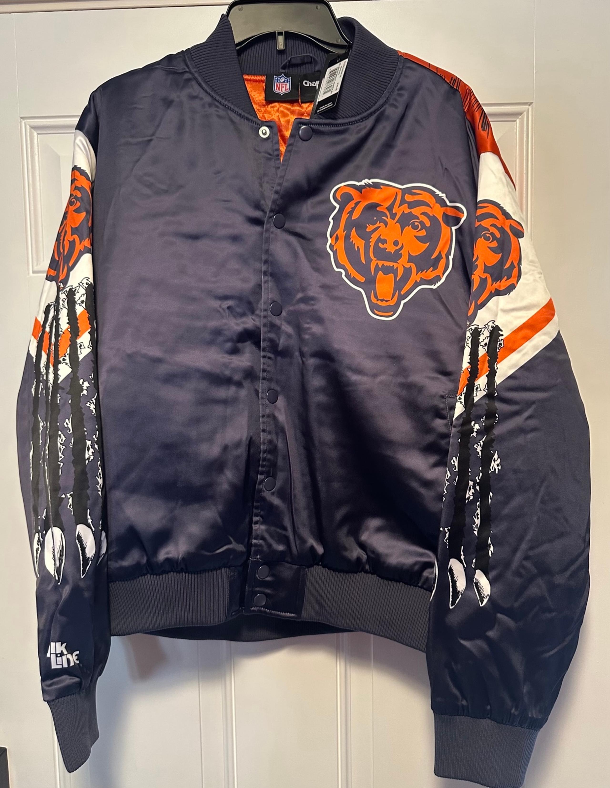 Chicago Bears men’s medium chalk line jacket- nwt