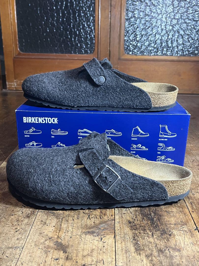 Boston Anthracite Felt | Birkenstock | European Shoe Shop