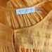 Ramy Brook Smocked Marigold Yellow Mini Dress S NWOT