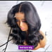 Human hair lace frontal wig 250% density 14 inch lace front wig 4x4 lace wig