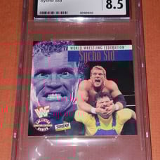 Sycho Sid WWE WWF Stridex card cgc 8.5