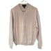 Vintage Brooks Brothers Beige V-Neck Sweater Cotton Mens Sz Medium